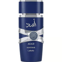 Lattafa Asad Zanzibar Fresh Spicy Vanilla Coconut Men Eau De Parfum 100ml Férfi