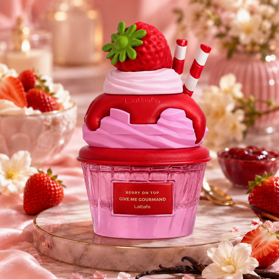 Lattafa Gourmand Berry On Top Eau de Parfum Női/Unisex