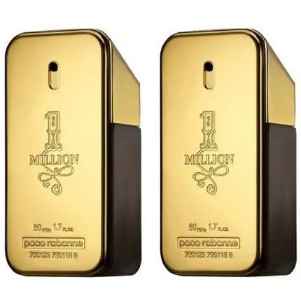 Paco Rabanne 1 Million Eau de Toilette 2×50ml Férfi