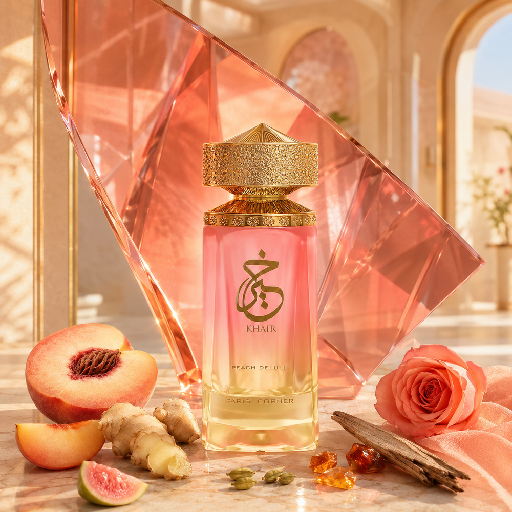 Paris Corner Khair Peach Delulu Eau de Parfum Unisex