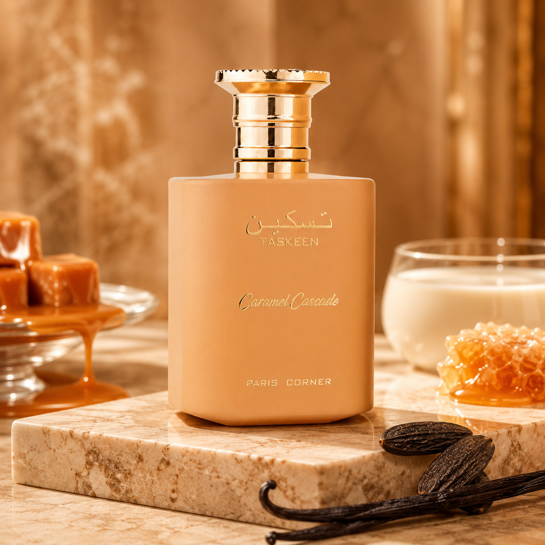 Paris Corner Taskeen Caramel Cascade Eau de Parfum Unisex – termékfotó